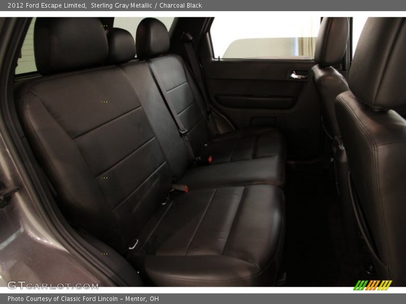 Sterling Gray Metallic / Charcoal Black 2012 Ford Escape Limited
