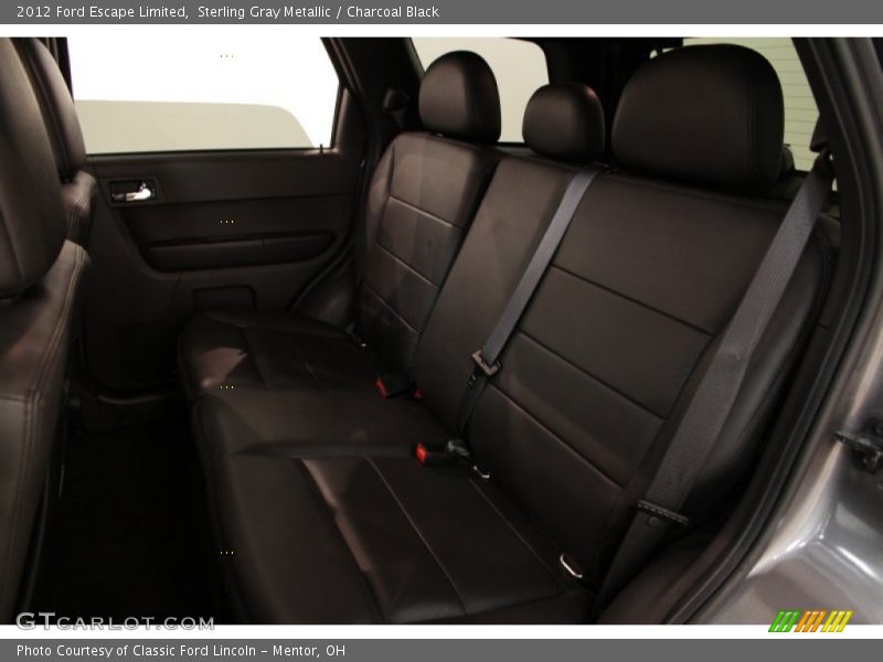 Sterling Gray Metallic / Charcoal Black 2012 Ford Escape Limited