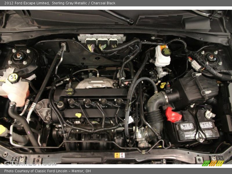 Sterling Gray Metallic / Charcoal Black 2012 Ford Escape Limited