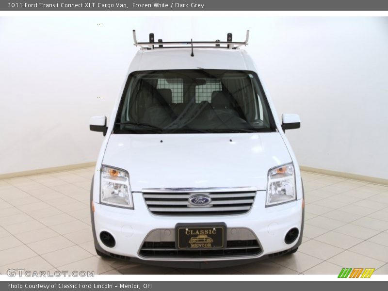 Frozen White / Dark Grey 2011 Ford Transit Connect XLT Cargo Van