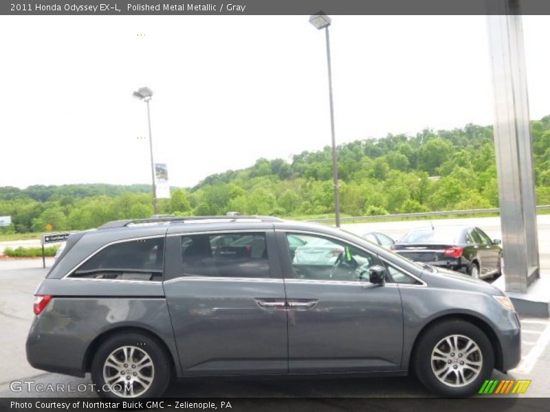 Polished Metal Metallic / Gray 2011 Honda Odyssey EX-L