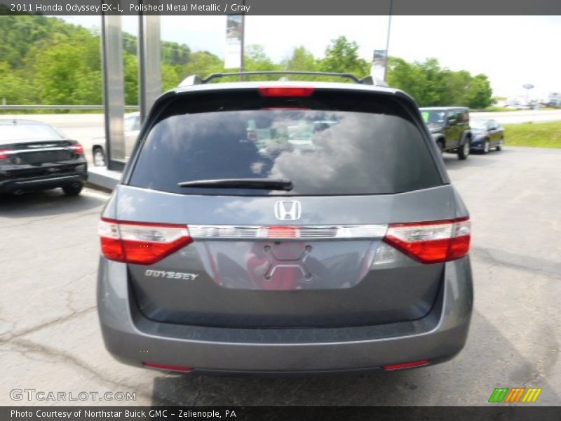 Polished Metal Metallic / Gray 2011 Honda Odyssey EX-L