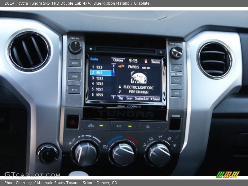 Blue Ribbon Metallic / Graphite 2014 Toyota Tundra SR5 TRD Double Cab 4x4