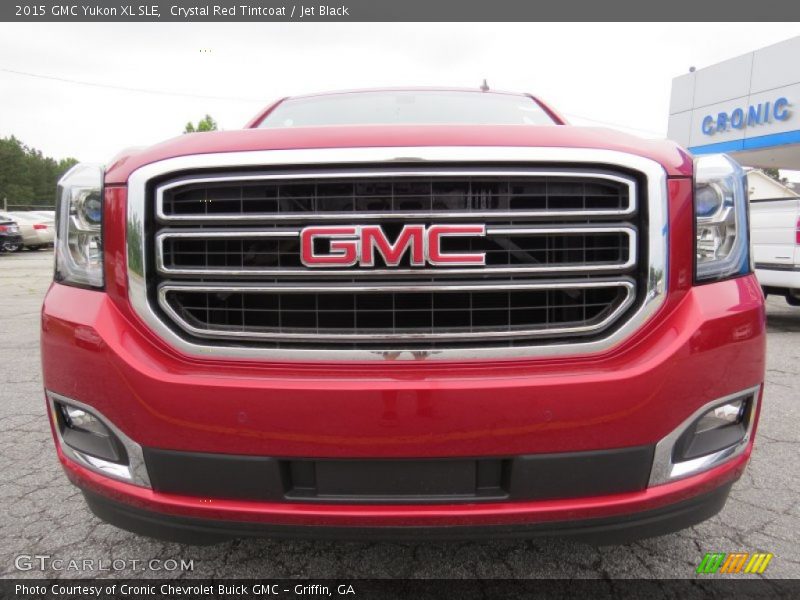 Crystal Red Tintcoat / Jet Black 2015 GMC Yukon XL SLE