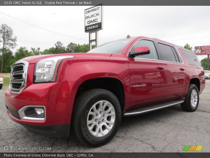 Crystal Red Tintcoat / Jet Black 2015 GMC Yukon XL SLE