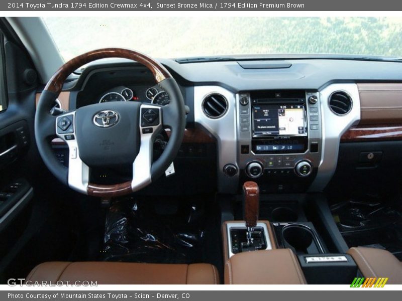Sunset Bronze Mica / 1794 Edition Premium Brown 2014 Toyota Tundra 1794 Edition Crewmax 4x4