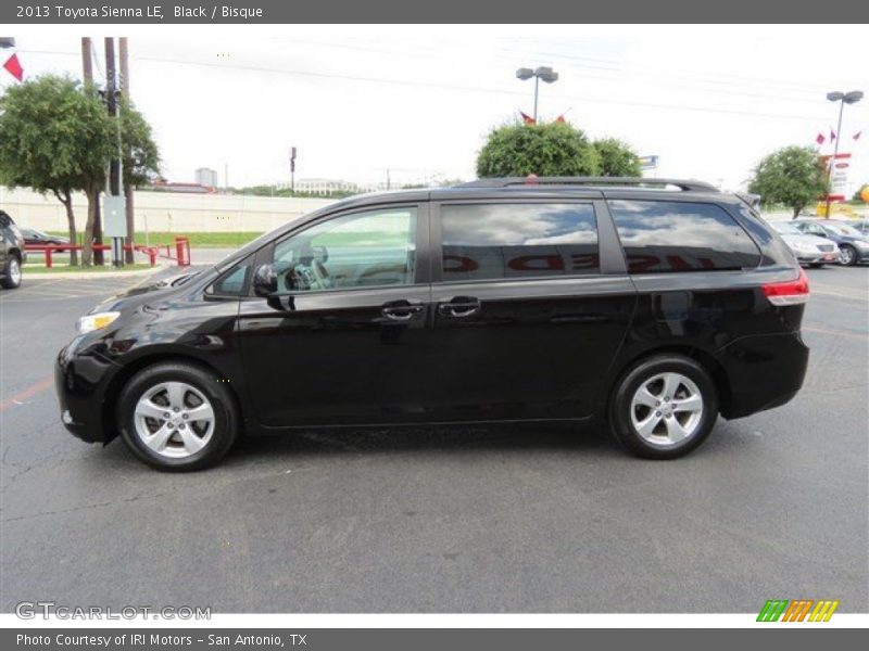 Black / Bisque 2013 Toyota Sienna LE