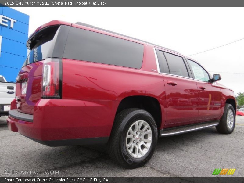 Crystal Red Tintcoat / Jet Black 2015 GMC Yukon XL SLE