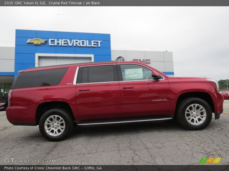 Crystal Red Tintcoat / Jet Black 2015 GMC Yukon XL SLE