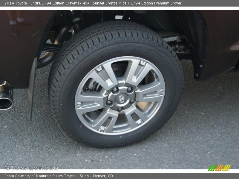 Sunset Bronze Mica / 1794 Edition Premium Brown 2014 Toyota Tundra 1794 Edition Crewmax 4x4