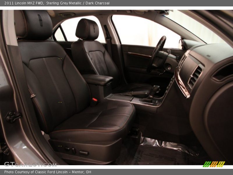 Sterling Grey Metallic / Dark Charcoal 2011 Lincoln MKZ FWD