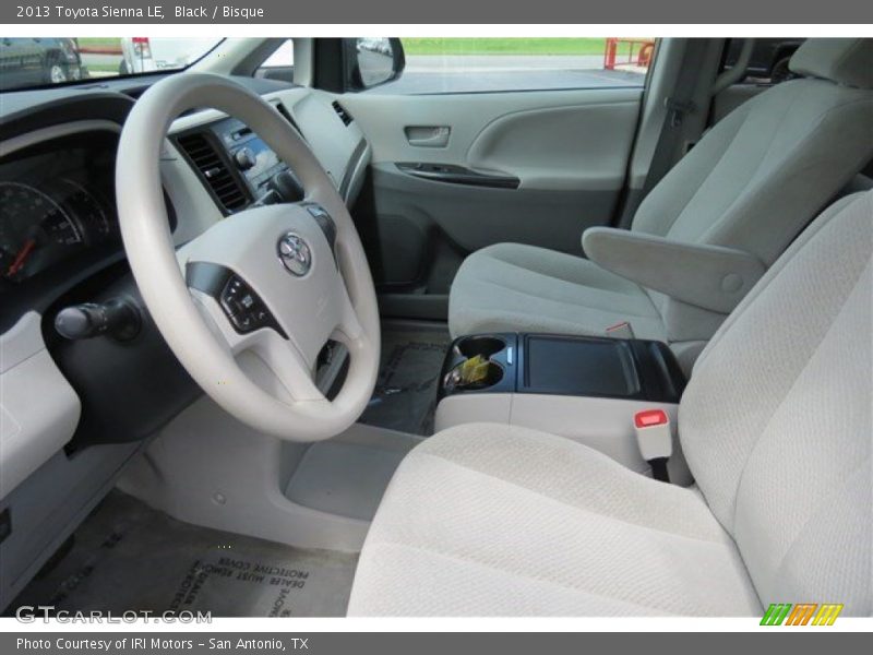 Black / Bisque 2013 Toyota Sienna LE