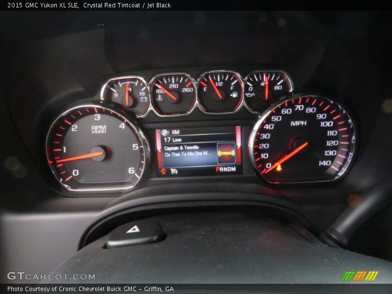 Crystal Red Tintcoat / Jet Black 2015 GMC Yukon XL SLE