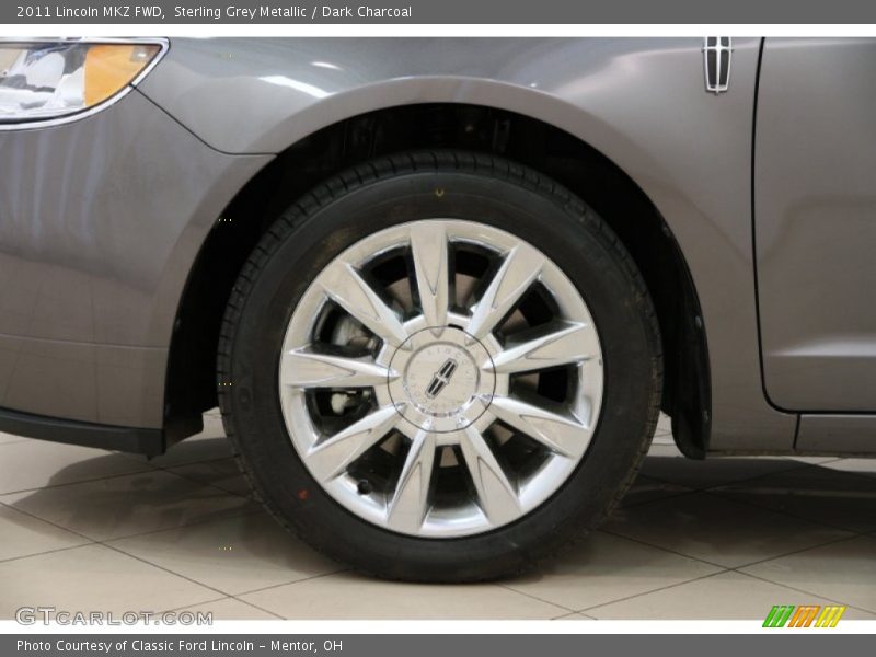 Sterling Grey Metallic / Dark Charcoal 2011 Lincoln MKZ FWD