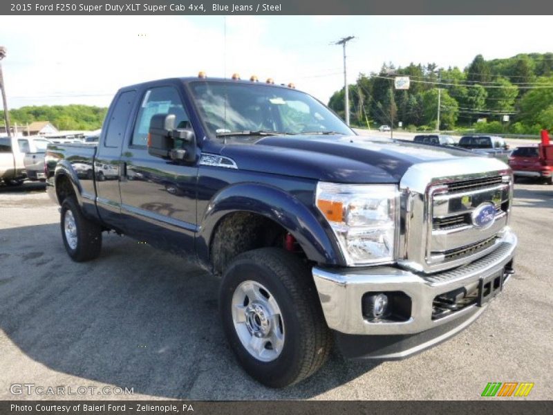 Blue Jeans / Steel 2015 Ford F250 Super Duty XLT Super Cab 4x4