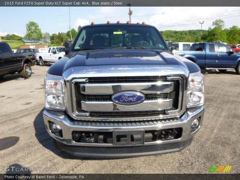 Blue Jeans / Steel 2015 Ford F250 Super Duty XLT Super Cab 4x4
