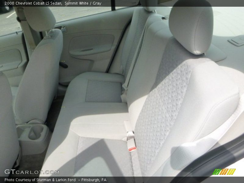 Summit White / Gray 2008 Chevrolet Cobalt LS Sedan