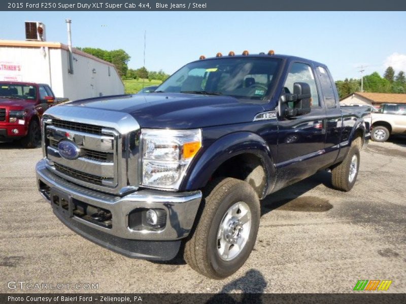 Blue Jeans / Steel 2015 Ford F250 Super Duty XLT Super Cab 4x4