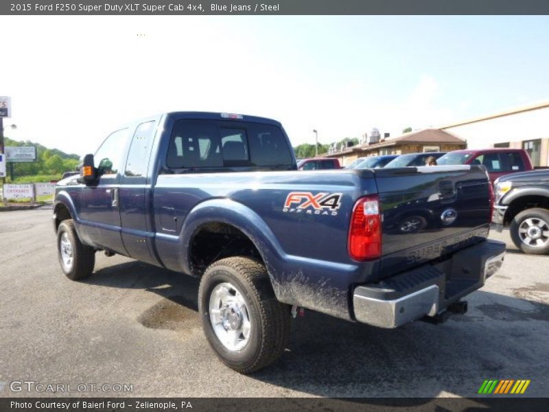 Blue Jeans / Steel 2015 Ford F250 Super Duty XLT Super Cab 4x4