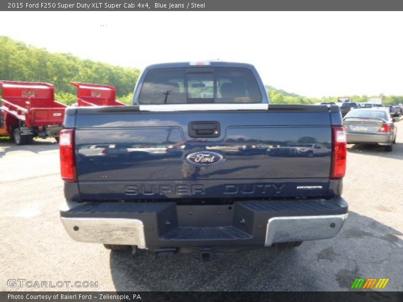 Blue Jeans / Steel 2015 Ford F250 Super Duty XLT Super Cab 4x4