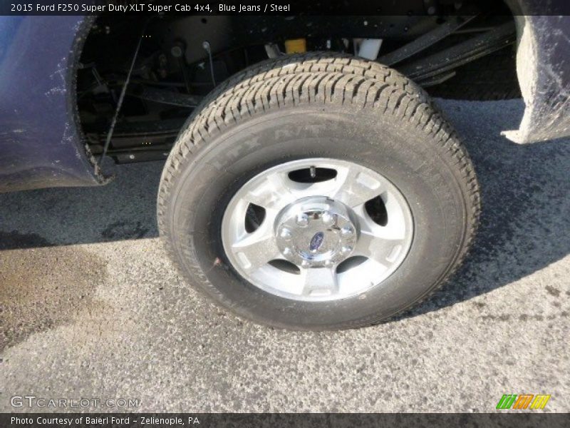 Blue Jeans / Steel 2015 Ford F250 Super Duty XLT Super Cab 4x4