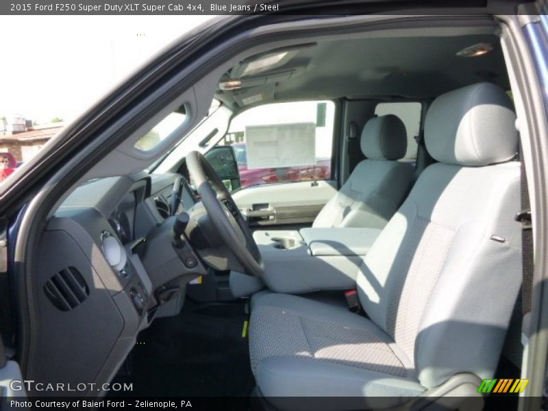 Blue Jeans / Steel 2015 Ford F250 Super Duty XLT Super Cab 4x4