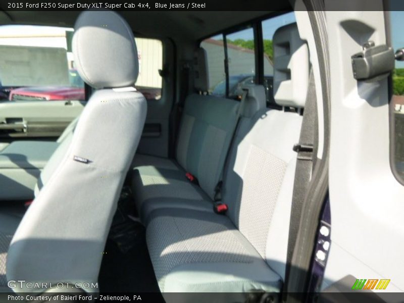 Blue Jeans / Steel 2015 Ford F250 Super Duty XLT Super Cab 4x4