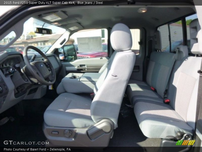 Blue Jeans / Steel 2015 Ford F250 Super Duty XLT Super Cab 4x4
