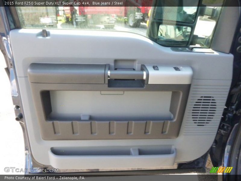 Blue Jeans / Steel 2015 Ford F250 Super Duty XLT Super Cab 4x4