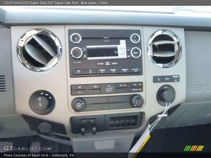 Blue Jeans / Steel 2015 Ford F250 Super Duty XLT Super Cab 4x4