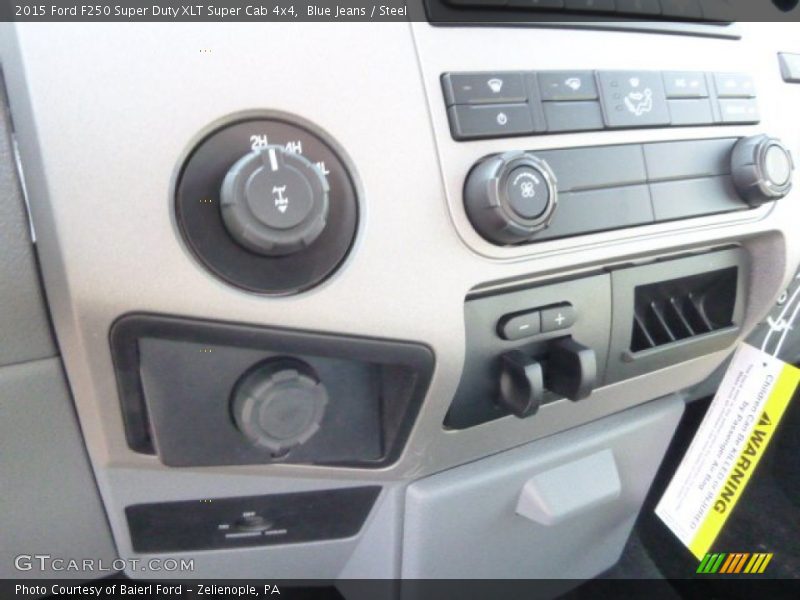 Blue Jeans / Steel 2015 Ford F250 Super Duty XLT Super Cab 4x4