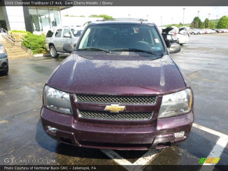 Dark Cherry Metallic / Ebony 2009 Chevrolet TrailBlazer LT 4x4