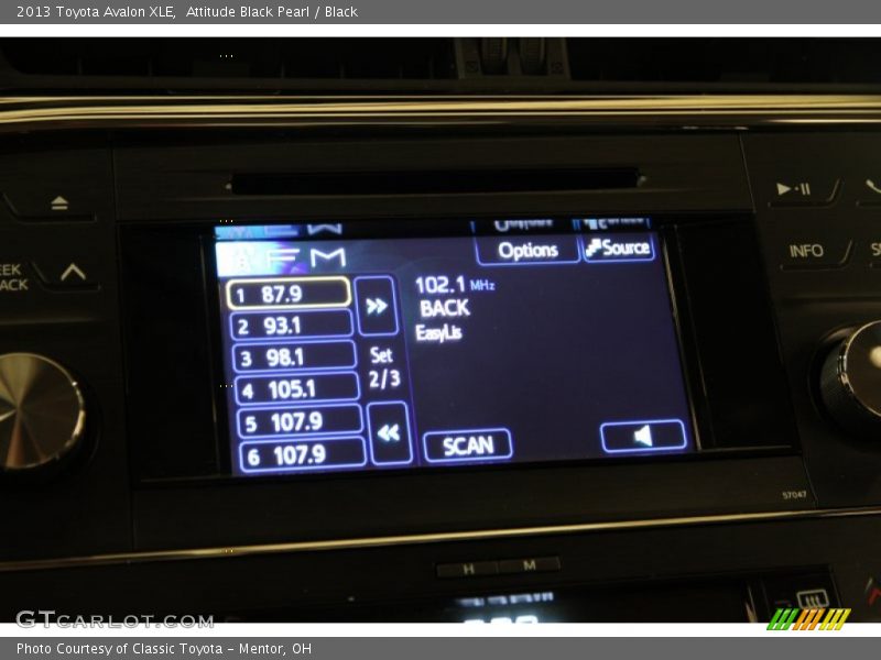 Attitude Black Pearl / Black 2013 Toyota Avalon XLE