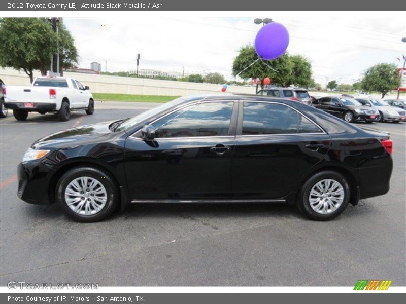 Attitude Black Metallic / Ash 2012 Toyota Camry LE