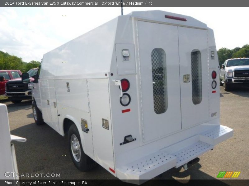Oxford White / Medium Flint 2014 Ford E-Series Van E350 Cutaway Commercial