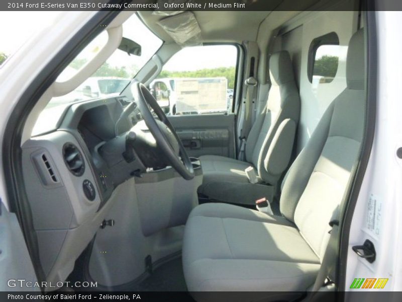  2014 E-Series Van E350 Cutaway Commercial Medium Flint Interior