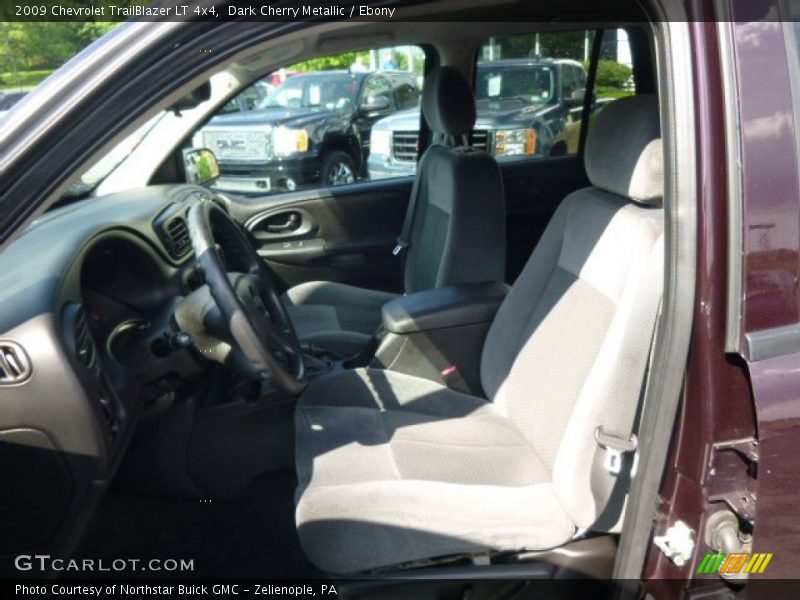 Dark Cherry Metallic / Ebony 2009 Chevrolet TrailBlazer LT 4x4