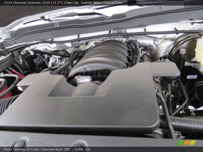 Summit White / Cocoa/Dune 2014 Chevrolet Silverado 1500 LTZ Z71 Crew Cab