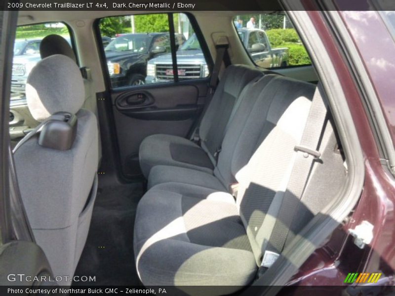 Dark Cherry Metallic / Ebony 2009 Chevrolet TrailBlazer LT 4x4