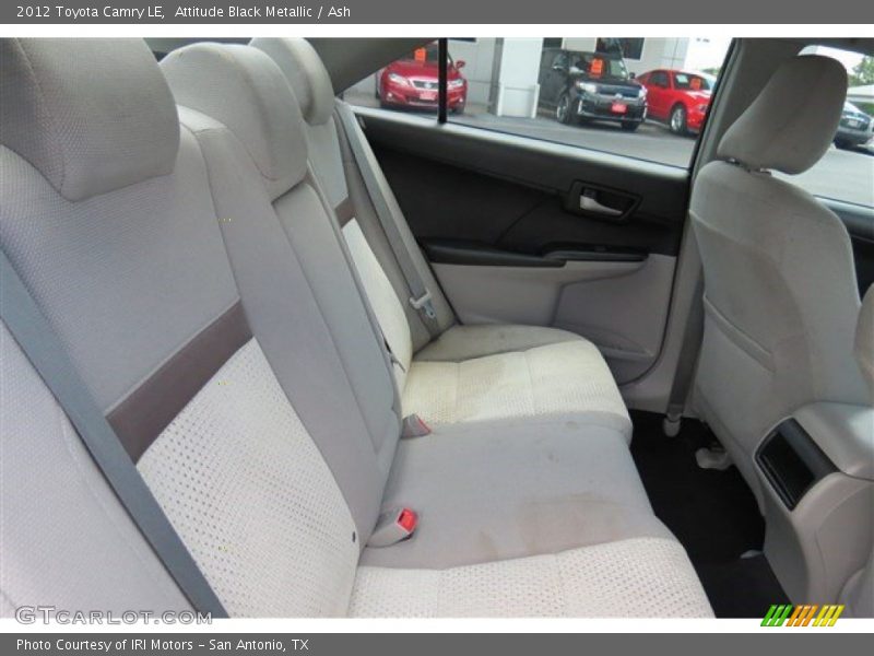Attitude Black Metallic / Ash 2012 Toyota Camry LE