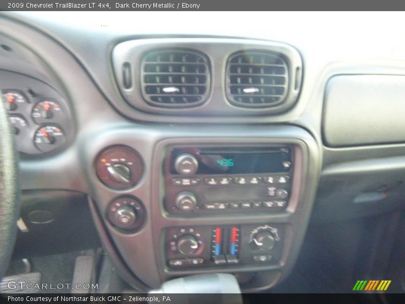 Dark Cherry Metallic / Ebony 2009 Chevrolet TrailBlazer LT 4x4