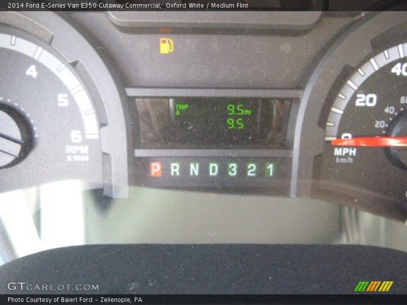 Oxford White / Medium Flint 2014 Ford E-Series Van E350 Cutaway Commercial