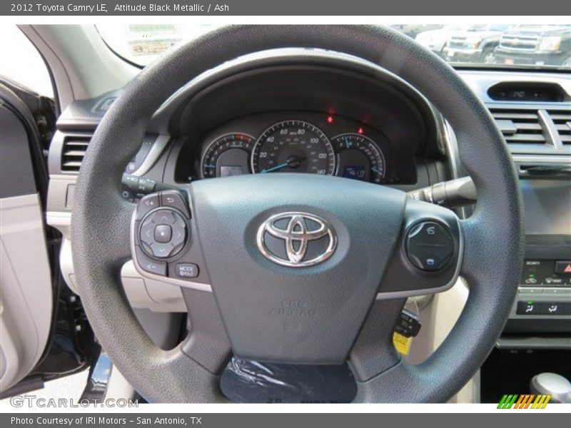 Attitude Black Metallic / Ash 2012 Toyota Camry LE