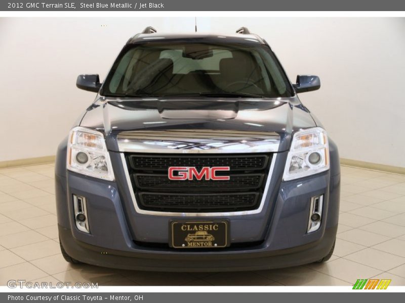 Steel Blue Metallic / Jet Black 2012 GMC Terrain SLE