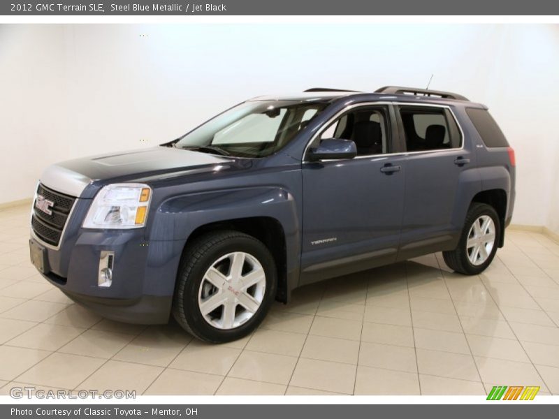 Steel Blue Metallic / Jet Black 2012 GMC Terrain SLE