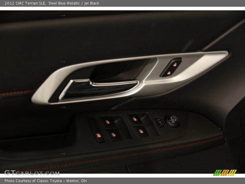 Steel Blue Metallic / Jet Black 2012 GMC Terrain SLE
