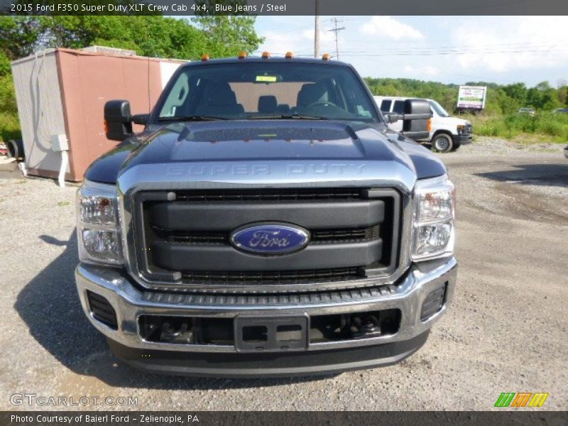 Blue Jeans / Steel 2015 Ford F350 Super Duty XLT Crew Cab 4x4