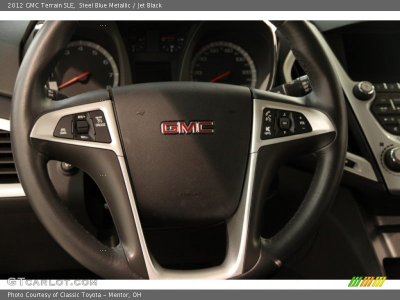 Steel Blue Metallic / Jet Black 2012 GMC Terrain SLE