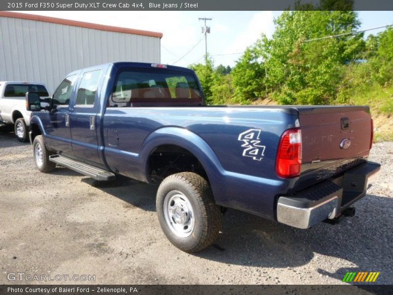 Blue Jeans / Steel 2015 Ford F350 Super Duty XLT Crew Cab 4x4