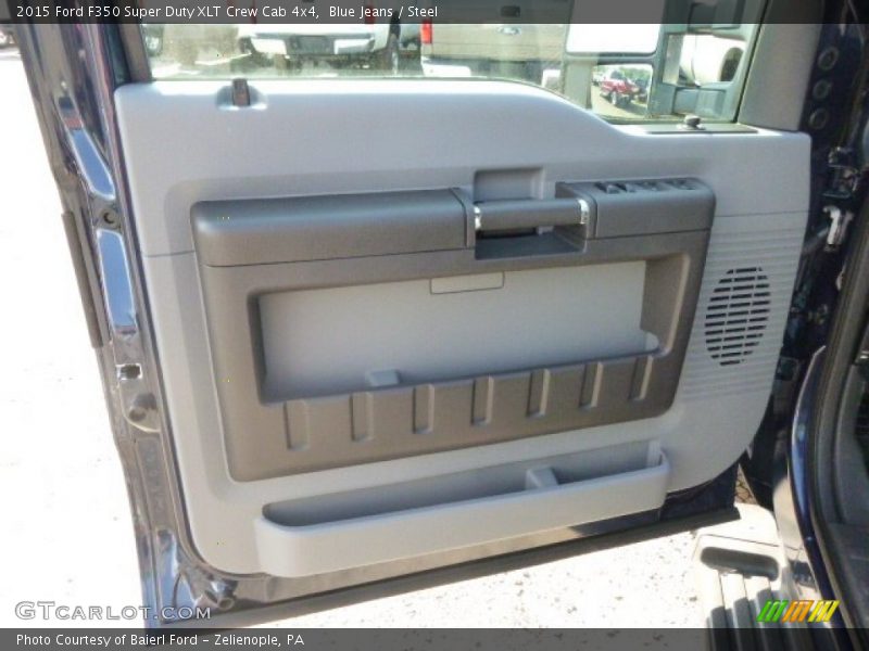 Blue Jeans / Steel 2015 Ford F350 Super Duty XLT Crew Cab 4x4